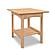 Heartwood Wood Lamp Table by Vermont Furniture Designs
