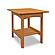 Heartwood Wood Lamp Table by Vermont Furniture Designs