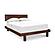 Loft Wood Bed w/Low Footboard by Vermont Furniture Designs