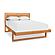 Pendant Wood Bed w/Low Footboard by Vermont Furniture Designs