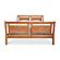 Sleigh Wood Bed w/High Footboard by Vermont Furniture Designs