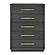 Modrest Manhattan - Contemporary Grey & Gold Chest by VIG Furniture