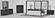 Modrest Manhattan - Contemporary Grey & Gold Dresser by VIG Furniture
