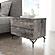 Nova Domus Aria - Italian Modern Multi Grey Q Bed and Two Nightstands by VIG Furniture