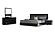 California King Modrest Grace Italian Modern Black Bedroom Set by VIG Furniture
