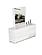 Modrest Monza Italian Modern White Eastern King Bedroom Set by VIG Furniture