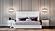 Full Size Modrest Nicla Italian Modern White Bed by VIG Furniture