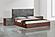 Nova Domus Rado - California King Modern Walnut & Volcanic Slate Bed by VIG Furniture