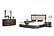 Queen Modrest San Marino Modern Grey Bedroom Set by VIG Furniture