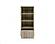 Nova Domus Roma - Modern Travertine + Gold Bookcase by VIG Furniture
