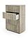 Nova Domus Roma - Modern Travertine + Gold Chest by VIG Furniture