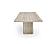 Nova Domus Roma - Modern Travertine Rectangular Dining Table by VIG Furniture