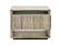 Nova Domus Roma - Modern Travertine + Gold Nightstand by VIG Furniture