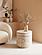 Nova Domus Roma - Modern Travertine Round End Table by VIG Furniture