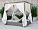 Renava Marin Outdoor Beige Canopy Sunbed by VIG Furniture
