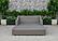Renava Pismo Outdoor Beige Wicker Sunbed by VIG Furniture