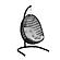 Renava Havana Outdoor Black & Beige Hanging Chair by VIG Furniture