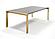 Modrest Fauna - Modern Wenge and Brass Dining Table by VIG Furniture