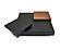 Modrest Ambry Modern Walnut and Flat Black Coffee Table by VIG Furniture