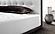 Modrest Beth Queen Modern Wenge w/White Leatherette Bed by VIG Furniture