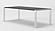Modrest Fauna - Modern Elm Grey & Stainless Steel Chrome Dining Table by VIG Furniture