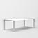 Modrest Fauna - Modern White High Gloss & Stainless Steel Chrome Dining Table by VIG Furniture