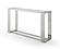 Modrest Fauna - Modern White High Gloss & Stainless Steel Console Table by VIG Furniture