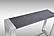Modrest Fauna - Modern Grey Elm & Stainless Steel Console Table by VIG Furniture