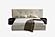Modrest Brittany - California King Modern Grey Fabric Bed by VIG Furniture