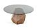 Modrest Rackham Mid-Century Walnut Round Dining Table by VIG Furniture