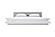 Modrest Opal Modern White & Grey Queen Platform Bed by VIG Furniture