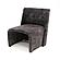 Modrest - Modern Jarvis Accent Dark Grey Fabric Chair by VIG Furniture