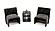 Modrest - Modern Jarvis Accent Dark Grey Fabric Chair by VIG Furniture
