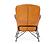 Modrest Kirk - Modern Brown Eco-Leather Accent Chair by VIG Furniture