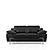 Divani Casa Grange - Modern Black Leather Sofa Set by VIG Furniture
