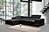 Divani Casa Pella Mini - Modern Black Leather Left Facing Chaise Sectional Sofa by VIG Furniture