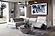 Coronelli Collezioni Monte Carlo - Italian Modern Grey Leather LAF Chaise Sectional Sofa by VIG Furniture