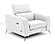 Coronelli Collezioni Turin - Italian White Leather Recliner Chair by VIG Furniture