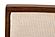 Modrest Codex Mid-Century Tobacco & Beige Desk Chair by VIG Furniture