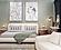 Modrest Fleury - Contemporary Cream Fabric and Walnut Bedroom Set by VIG Furniture