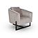 Modrest Forbis - Contemporary Grey Fabric Accent Chair by VIG Furniture