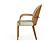 Modrest Rexford Modern Beige & Walnut Dining Armchair by VIG Furniture
