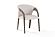 Modrest Wynetta Mid-Century Modern Grey Vegan Leather + Grey Ash Dining Chair by VIG Furniture