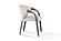 Modrest Wynetta Mid-Century Modern Grey Vegan Leather + Grey Ash Dining Chair by VIG Furniture