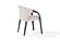 Modrest Wynetta Mid-Century Modern Grey Vegan Leather + Grey Ash Dining Chair by VIG Furniture