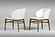 Modrest Kipling Modern Cream & Walnut Dining Chair by VIG Furniture