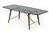 Modrest Kipling - Modern Smoked Glass & Walnut Large Dining Table by VIG Furniture