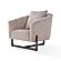 Modrest Forbis - Contemporary Light Grey Fabric Accent Chair by VIG Furniture