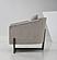 Modrest Forbis - Contemporary Light Grey Fabric Accent Chair by VIG Furniture