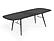 Modrest Billy Modern Black Oak & Gold Extendable Dining Table by VIG Furniture